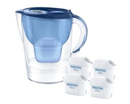 Dzbanek filtrujący Brita Marella+4wkłady MaxtraProPP (2,4l; niebieski)