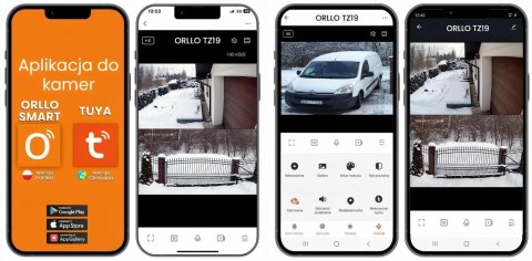Kamera IP Orllo TZ19 DUAL (4MP+4MP Wi-Fi 4K AI