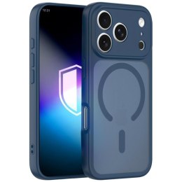 Etui 3MK Misty MagCase do Apple iPhone 17 Pro niebieski