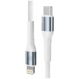 Kabel 3MK Hyper Cable N-SERIES USB-C do Lightning 2m 9V/3A 27W biały