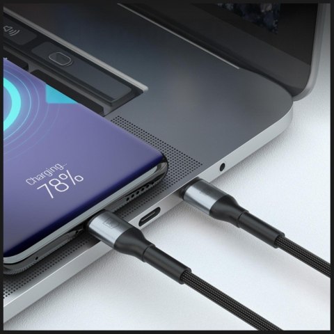 Kabel 3MK Hyper Cable N-SERIES USB-C do USB-C 3m 20V/5A 100W czarny