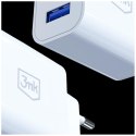 Ładowarka Sieciowa 3MK FlowPower 2xUSB-A 10W 2.4A biały