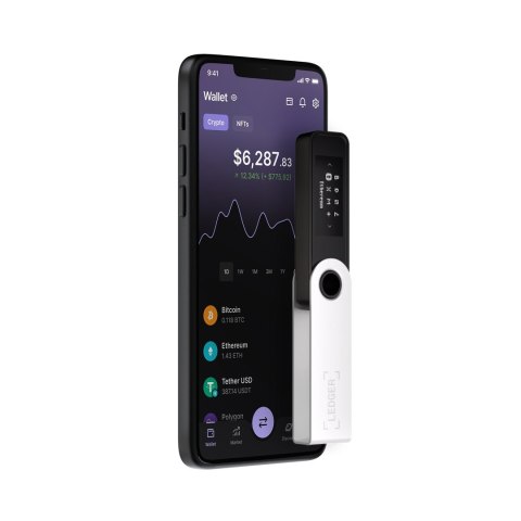 Portfel kryptowalut Ledger Nano S Plus czarny