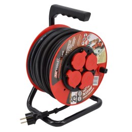 AWTOOLS PRZEDŁUŻACZ BĘBEN PROFESSIONAL 50m 3x1,5 mm 16A / 3680W / IP44
