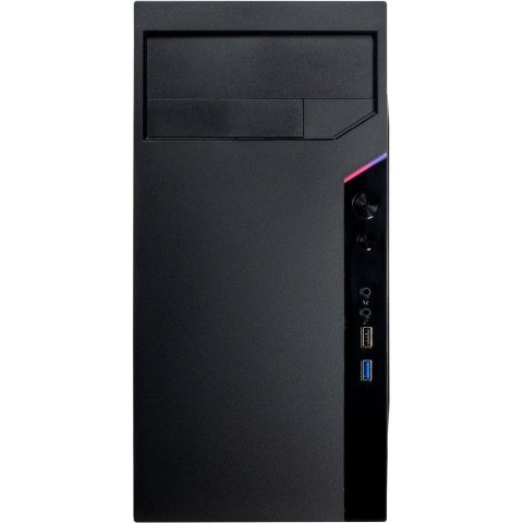 Inter-Tech IT-6505 Retro Micro Tower Czarny