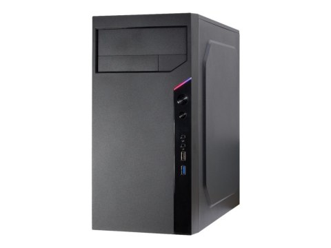 Inter-Tech IT-6505 Retro Micro Tower Czarny