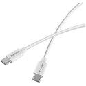 Kable Verbatim Sync & Charge USC-C do C essentials 60W czarny / biały 2szt. 32391