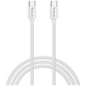 Kable Verbatim Sync & Charge USC-C do C essentials 60W czarny / biały 2szt. 32391