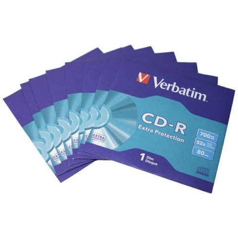 Płyta CD-R Verbatim Extra Protection 700MB 52X 50szt 43843