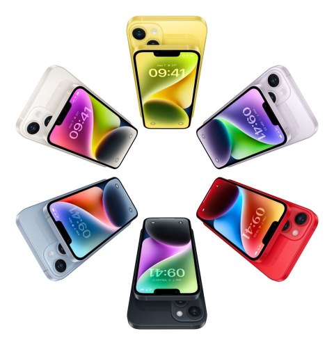 Apple iPhone 14 Plus 17 cm (6.7") Dual SIM iOS 16 5G 256 GB Żółty