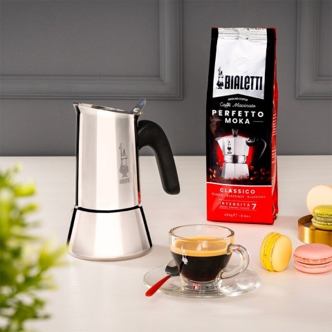 Kawiarka turystyczna Bialetti New Venus 2TZ 0,1L Srebrna