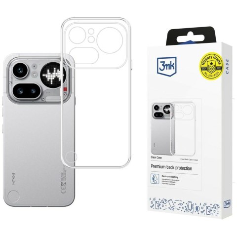 Etui 3MK Clear Case do Nothing Phone (4a) Pro