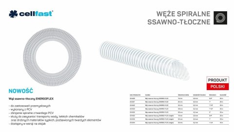 WĄŻ SSAWNO/TŁOCZ. 32MM ENERGO-FLEX MB