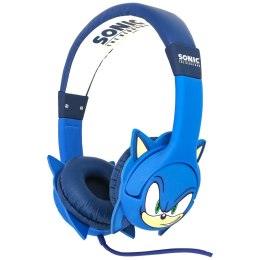 Dziecięce Słuchawki nauszne OTL Sonic The Hedgehog gumowe uszka