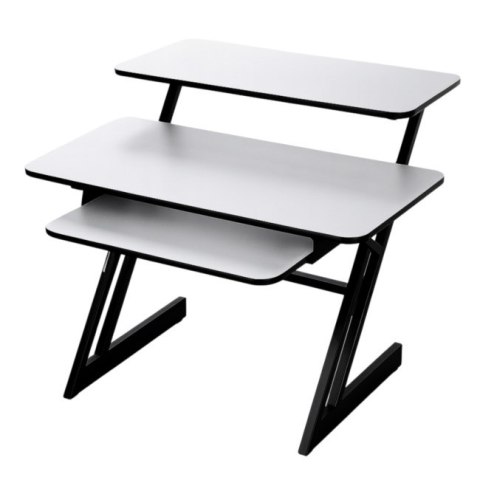 DNA Professional SD3 - biurko studyjne z półką na klawiaturę, 91,4 cm (czarno-szare)