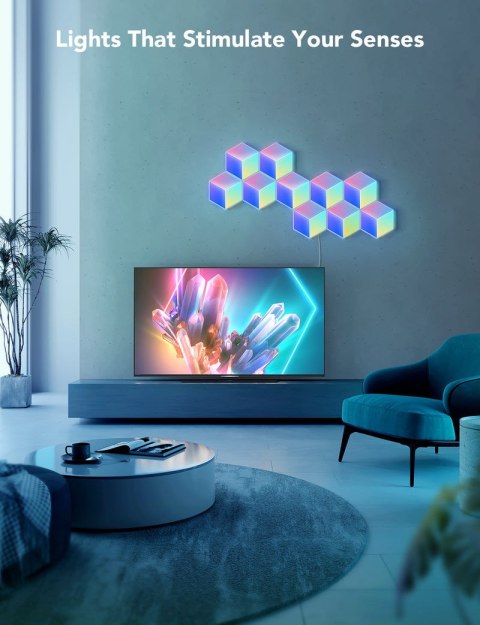 Govee Glide Hexa Pro Inteligentny kinkiet Wi-Fi/Bluetooth 72 W