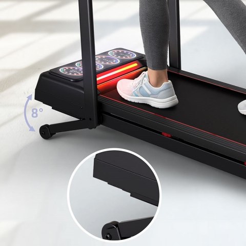 XBLITZ X-RUNNER 2, SKŁADANA DOMOWA BIEŻNIA ELEKTRYCZNA 2W1
