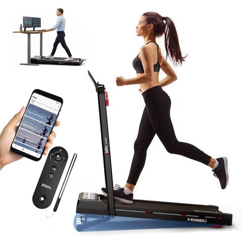 XBLITZ X-RUNNER 2, SKŁADANA DOMOWA BIEŻNIA ELEKTRYCZNA 2W1