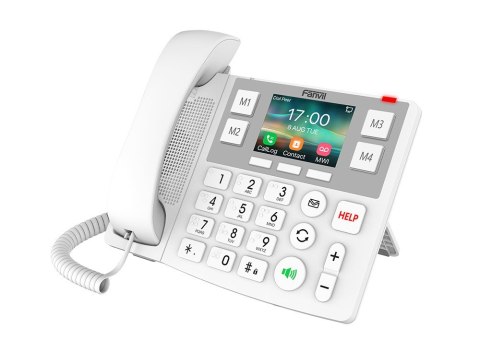 Fanvil X305 telefon VoIP Biały 2 linii LCD Wi-Fi