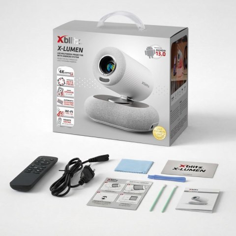 X-LUMEN PROJEKTOR MULTIMEDIALNY LED Z SYSTEMEM ANDROID