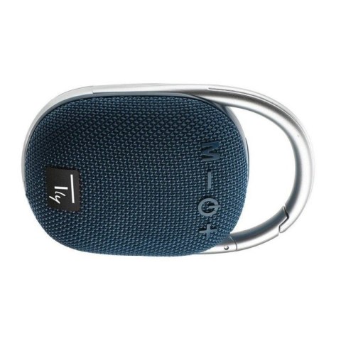 INTELLINET Głośnik Bluetooth 5.3, 5W TWS, LED USB MicroSD MP3 niebieski 365719
