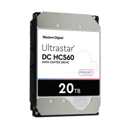 Dysk serwerowy HDD Western Digital Ultrastar DC HC560 WUH722020BLE6L4 (20 TB; 3.5