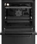 Kuchnia gazowo-elektryczna BEKO FSM51330DAOT b300 | termoobieg | SteamShine | prowadnice teleskopowe