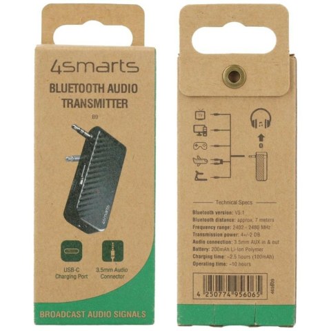 Transmiter Bluetooth do Audio 4smarts B9 czarny