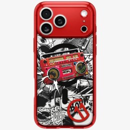 Etui Spigen C11 Series Blast Edition MagFit do Apple iPhone 17 Pro czerwone