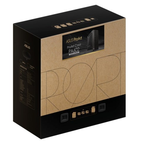 Obudowa ASUS PROART PA602 WOOD TG PWM BLACK