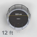 REBEL ACTIVE TRAMPOLINA PRO 12FT/366CM, SIATKA, DRABINKA RBA-8003