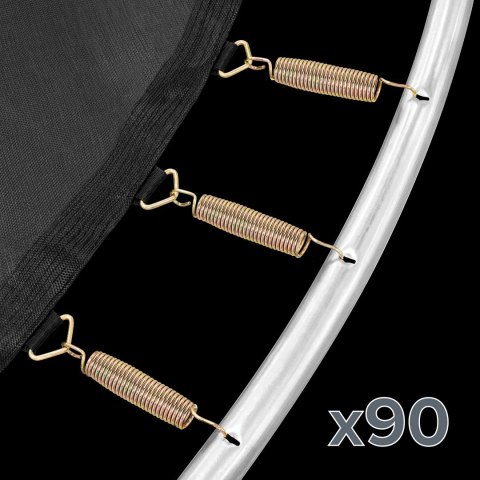 REBEL ACTIVE TRAMPOLINA PRO 15FT/457CM, SIATKA, DRABINKA RBA-8005