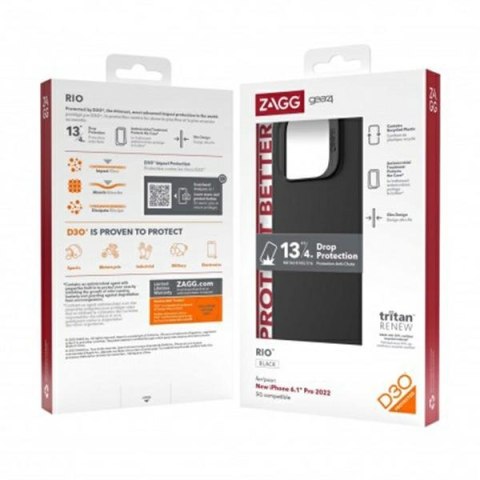Gear4 Rio Snap iPhone 14 Pro 6,1" czarny/black 50757