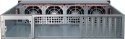 Inter-Tech 2U-20255 Rack Czarny, Stal nierdzewna