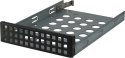 Inter-Tech 2U-20255 Rack Czarny, Stal nierdzewna