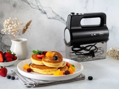 ELDOM ROBOT KUCHENNY R120 MIXO 400W, CZARNY, 5 PRĘDKOŚCI, UBIJANIE I MIESZANIE, PRZYCISK TURBO, POJEMNIK NA AKCESORIA