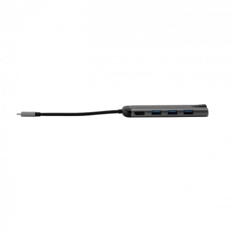 VERBATIM MULTIPORT USB-C 3.1, 3X USB 3.0, HDMI 4K, RJ45, SD/MICRO SD 49142