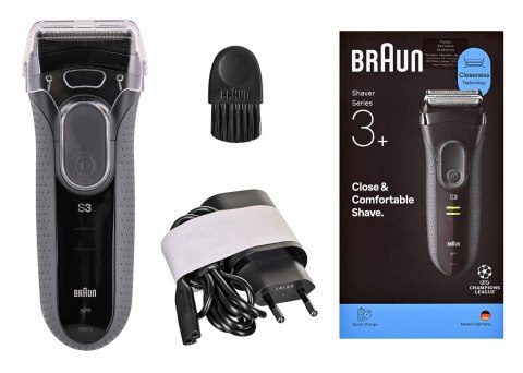 Golarka 3000S BRAUN black/grey Shaver