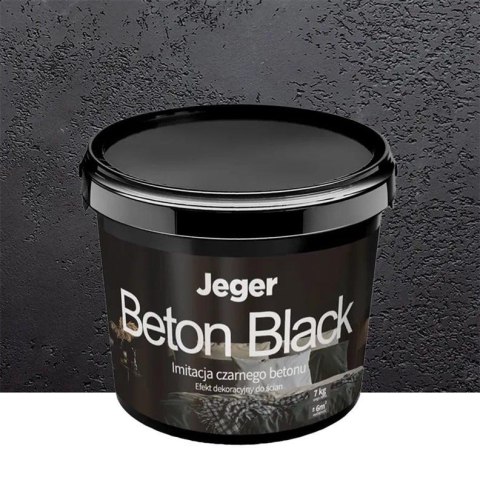 PLASTER DECOR JEGER BETON BLACK 7KG