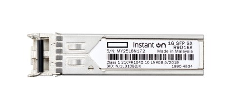 Aruba R9D16A moduł przekaźników sieciowych Swiatłowód 1000 Mbit/s SFP