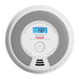 X-Sense SC07-W detektor dymu Detektor tlenku węgla Interconnectable Bezprzewodowy
