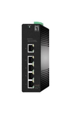 LevelOne IGS-2105 przełącznik sieciowy Zarządzany L2 Gigabit Ethernet (10/100/1000) Czarny