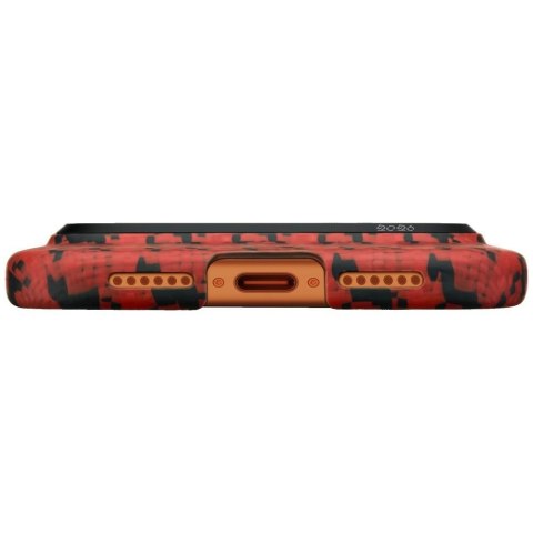 Etui PITAKA Edge Case Happiness Rides In do iPhone 17 Pro Max cinnabar steed
