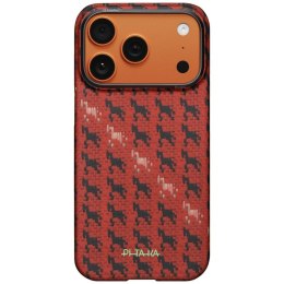 Etui PITAKA Edge Case Happiness Rides In do iPhone 17 Pro cinnabar steed