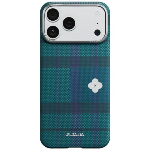 Etui PITAKA Flora in Grid Edge do iPhone 17 Pro Max forest dawn