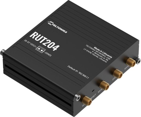 Teltonika RUT204 router przemysłowy 4G / LTE (RUT2040AAAA0) RS232/CAN