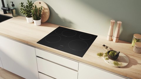 Płyta indukcyjna BOSCH PIF61ABB5E 60 cm | PowerBoost | timer | TouchSelect | czarny mat