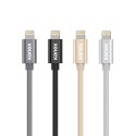 KABEL POŁĄCZENIOWY USBC NA LIGHTNING MFI 1,2 M