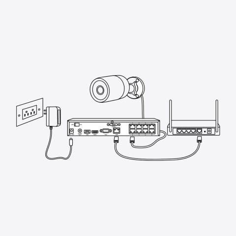 Kamera IP do monitoringu Reolink P320 5MP PoE