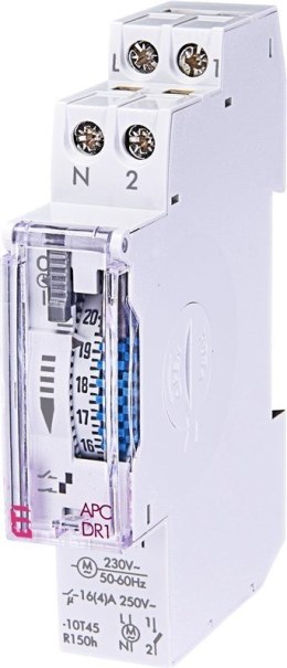 TIME SWITCH MODUL MECHAN APC-DR1 1P 16A